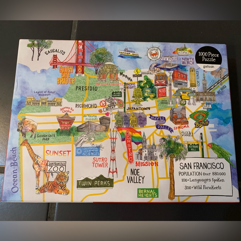 Gallison San Francisco 1000 piece puzzle